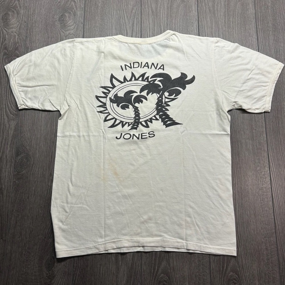 Vintage 80s Indiana Jones Coast Tours Venezuela T-Shirt Mens Medium Ovejita